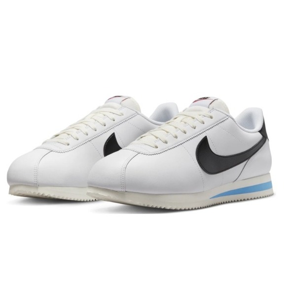 Nike Other - Nike Cortez 23 White Black Light Photo Blue DM4044-100 Mens Size 9